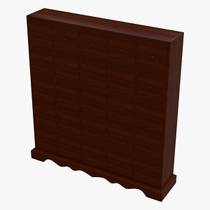 3d model of cabinet collada dae