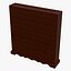 3d model of cabinet collada dae