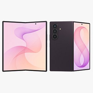 Samsung Galaxy Z Fold8 Ultra Violet Animated model