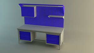 table work 3d 3ds