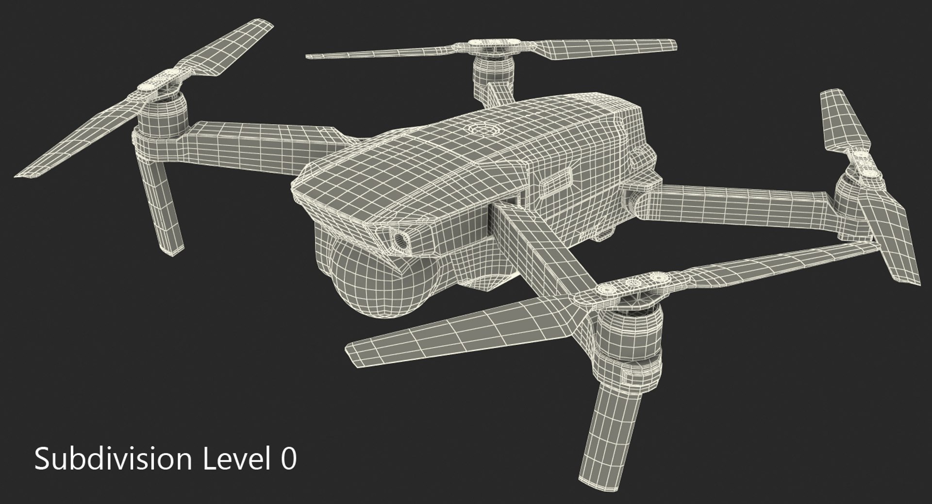 Dji mavic pro quadcopter 3D model - TurboSquid 1188566