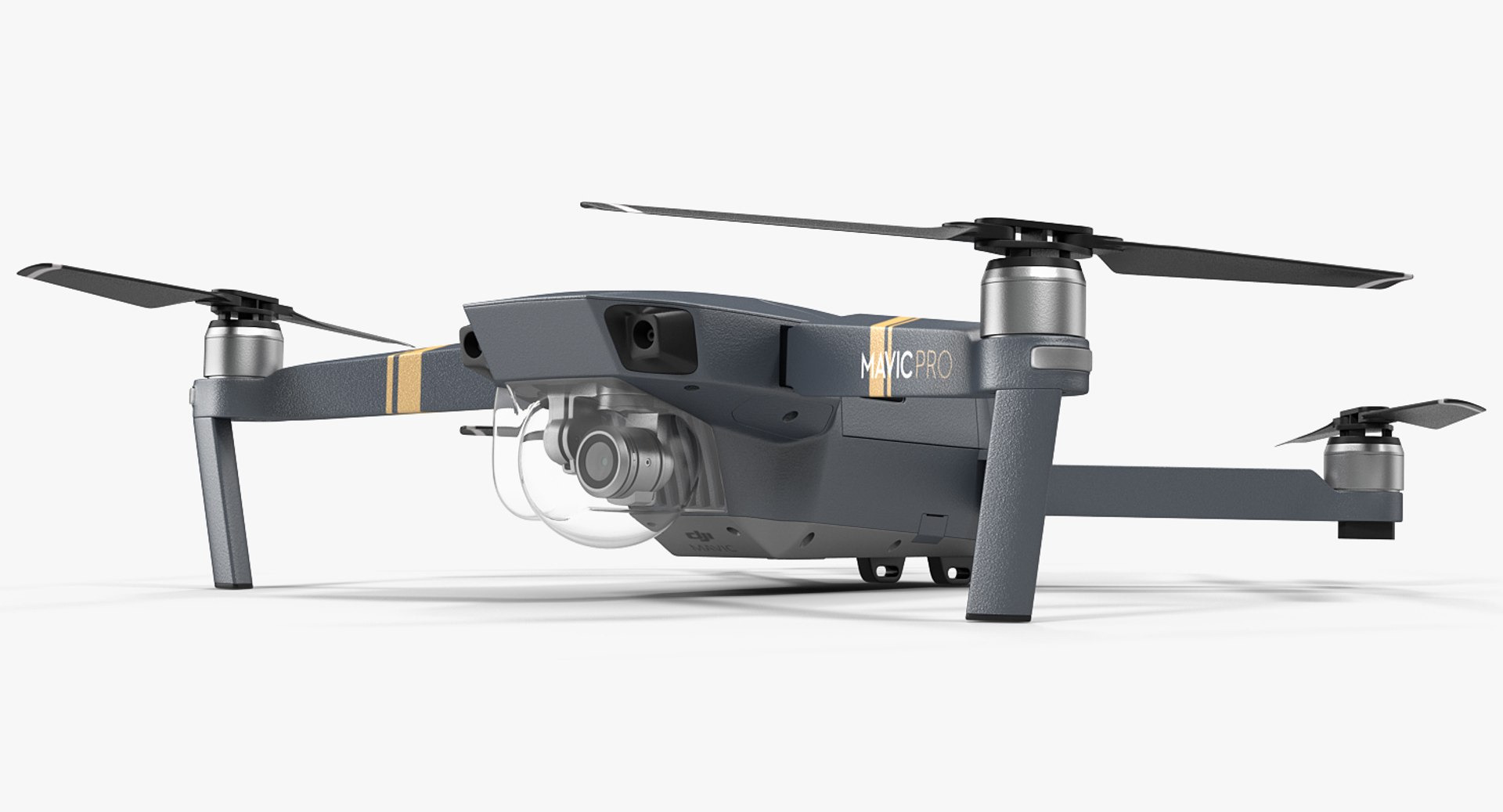 Dji mavic pro quadcopter 3D model - TurboSquid 1188566