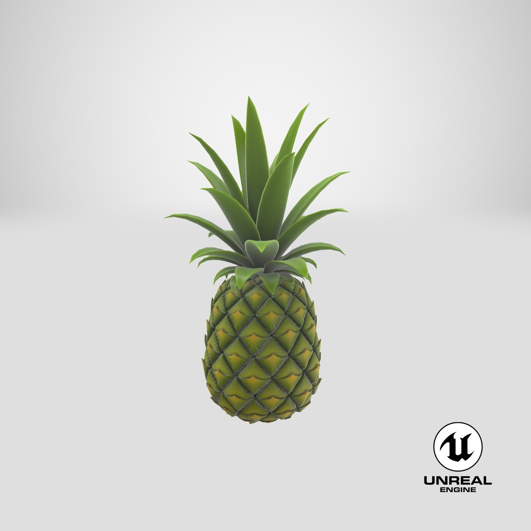 Cartoon Pineapple 3D model https://p.turbosquid.com/ts-thumb/MK/Vowupe/fU/stemcell_unreal_render/png/1690530734/1920x1080/fit_q87/977341c8409f0172f8702576b6a3ca787e109a02/stemcell_unreal_render.jpg
