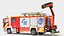Mercedes Benz Atego 1530 Firetruck Rigged