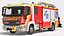 Mercedes Benz Atego 1530 Firetruck Rigged