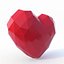 Heart Symbol Low Poly