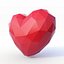 Heart Symbol Low Poly
