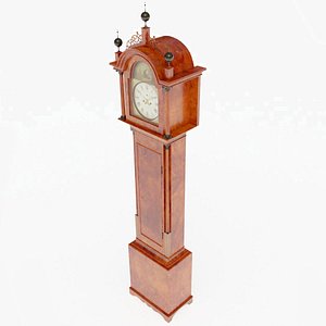 3d grand father s clock
