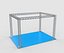 Modèle 3D de ferme caisson