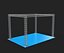 Modèle 3D de ferme caisson