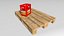 Game Ready Beer crate for 11 bottles and Europallet set