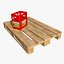 Game Ready Beer crate for 11 bottles and Europallet set