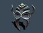Masque à cornes