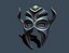 Masque à cornes