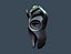 Masque à cornes