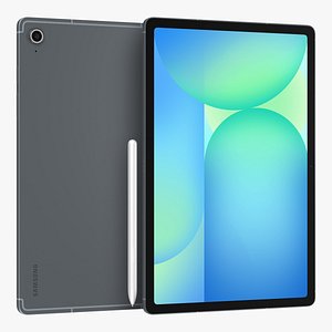 Samsung Galaxy Tab S10 FE Grey 3D model