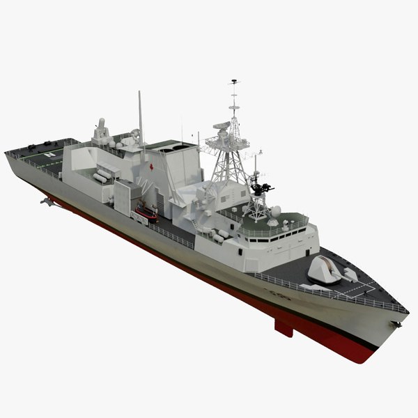 Guided Missile Frigate 3D Models for Download | TurboSquid