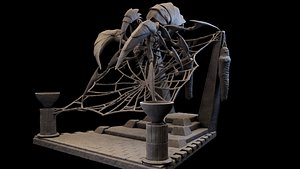 3D model SpiderQueen for 3d Print