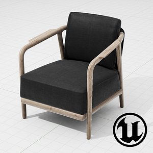 3d flexform crono chair ue4