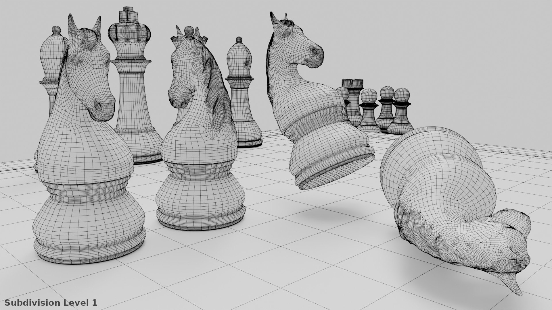Chess 3D Model - TurboSquid 2245815