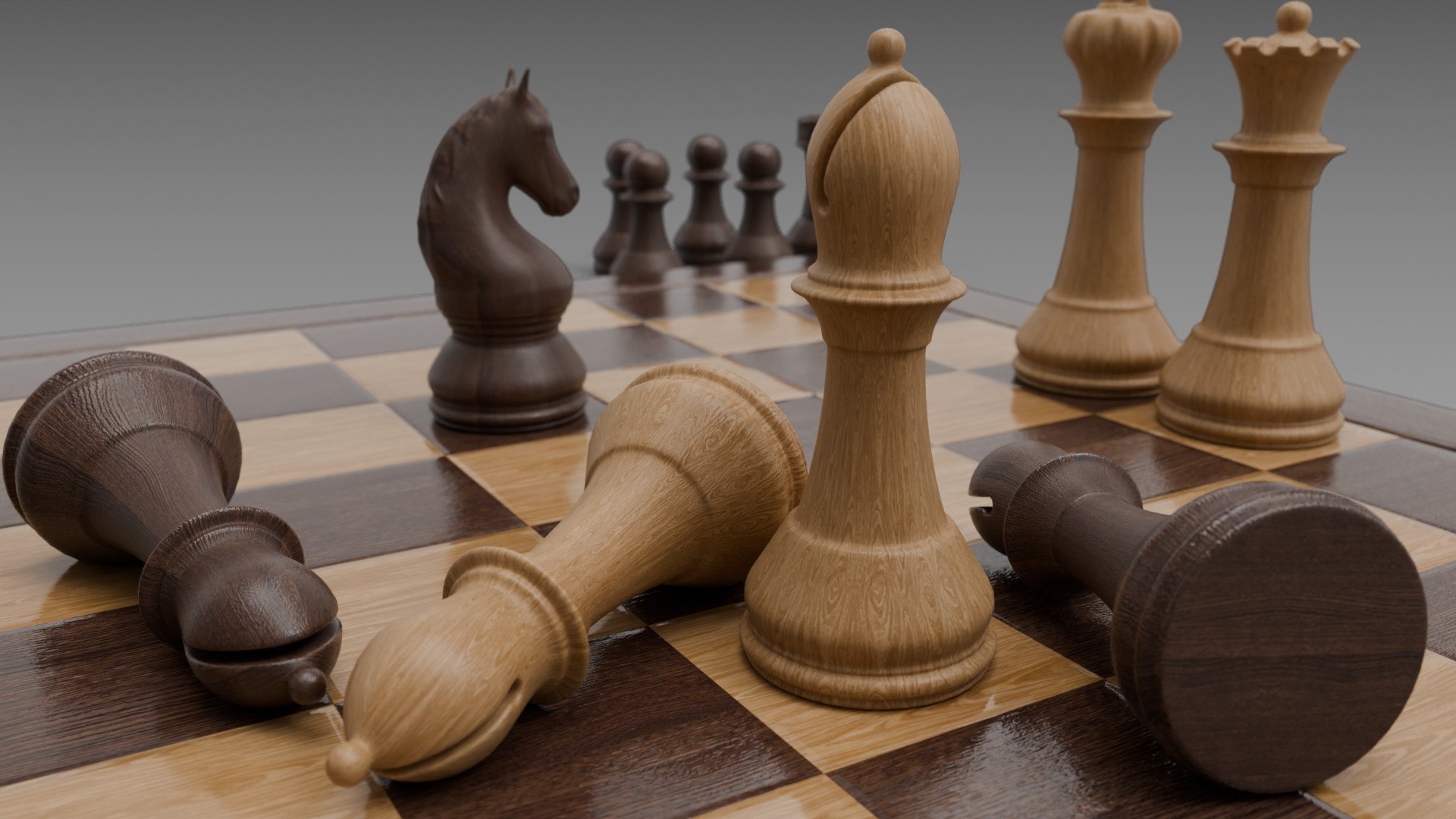Chess 3D Model - TurboSquid 2245815