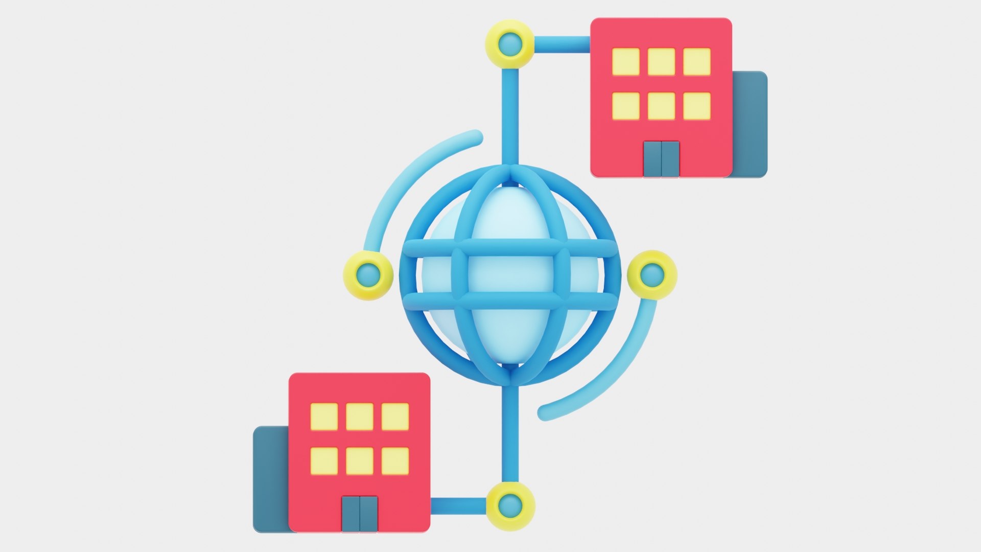 Metropolitan Area Network - Blend 3D model - TurboSquid 2071033