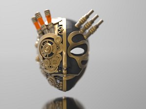 3D Futuristic Mask