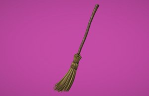 3D broom model