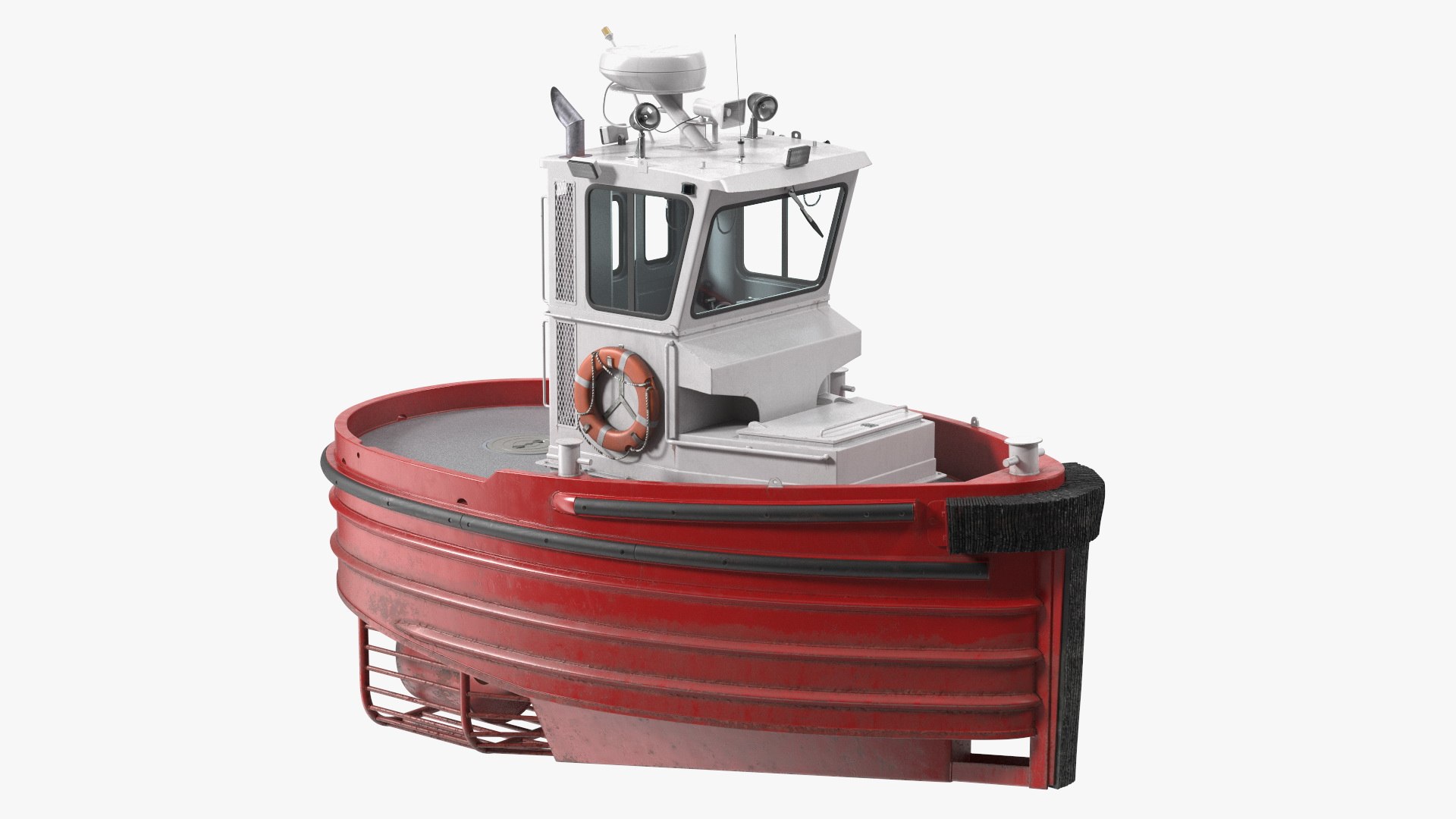 Small Tugboat 3D model preview
