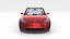 3d tesla 3 interior model