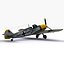 german adolf galland bf-109 3d model