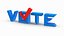 Vote sign