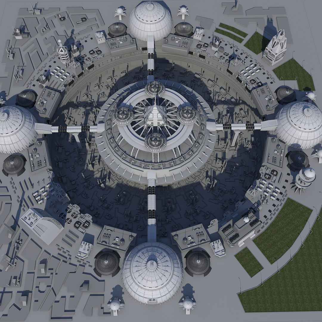 Block Science Fiction City Max