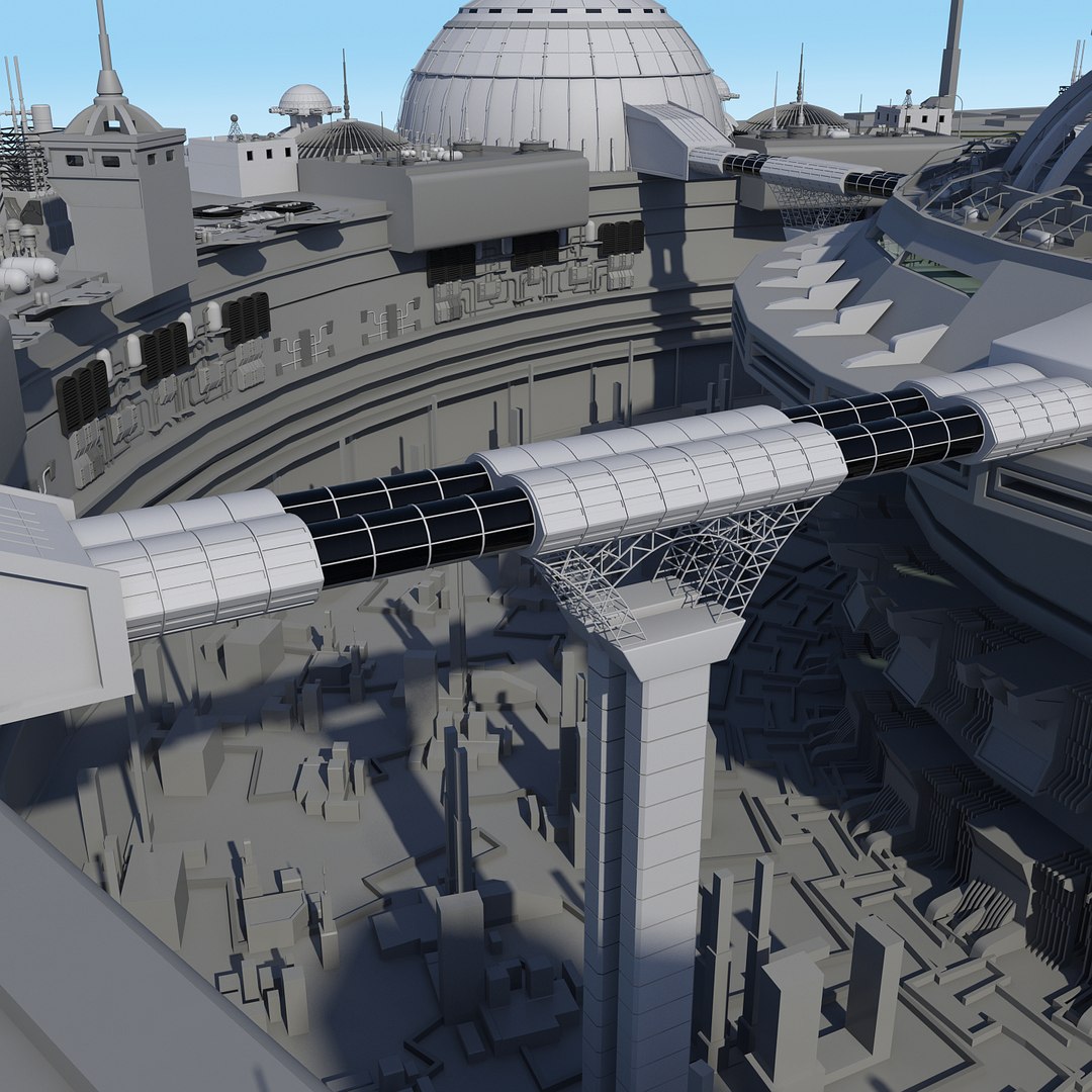 Block Science Fiction City Max