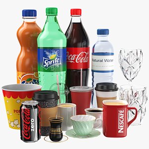 Largest Bottles And Cups Collection