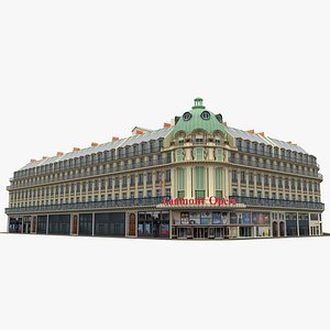 3D Gaumont Opera Paris Cinema Palais Garnier Area Building