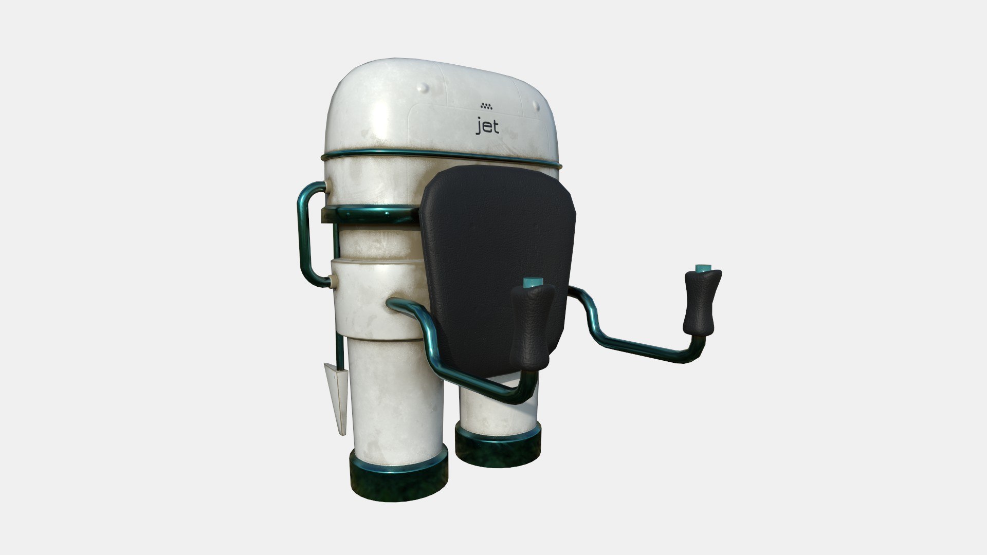 Jetpack C06 White Dirt - SciFi Character Design 3D Model - TurboSquid ...