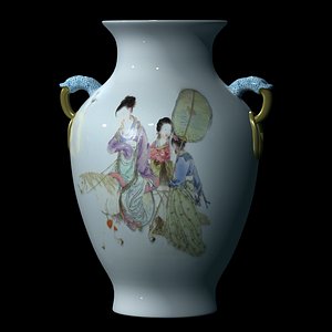 chinese vase 3d model