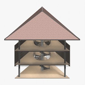 3D Tropical pavilion 26A43