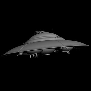 Haunebu 3 German Nazi UFO