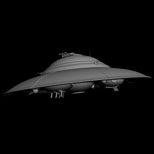 Haunebu 3 German Nazi UFO