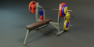 Flat Press Bench