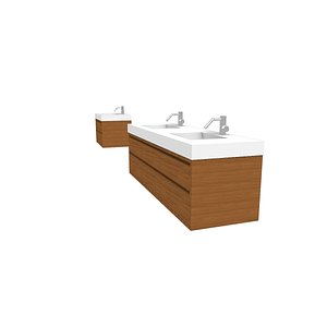 Daul Sink Floating model