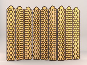 Fold lattice screen 2