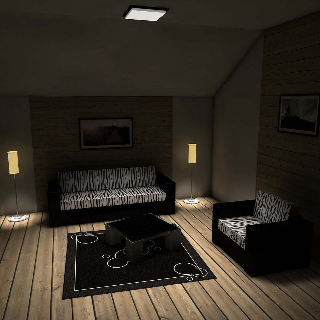 Dxf Living Room Interior Design