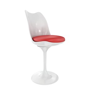 modern stool chair 3d model