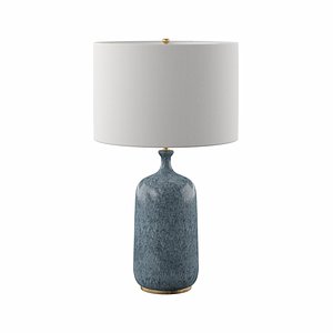 3D model shade blue lagoon