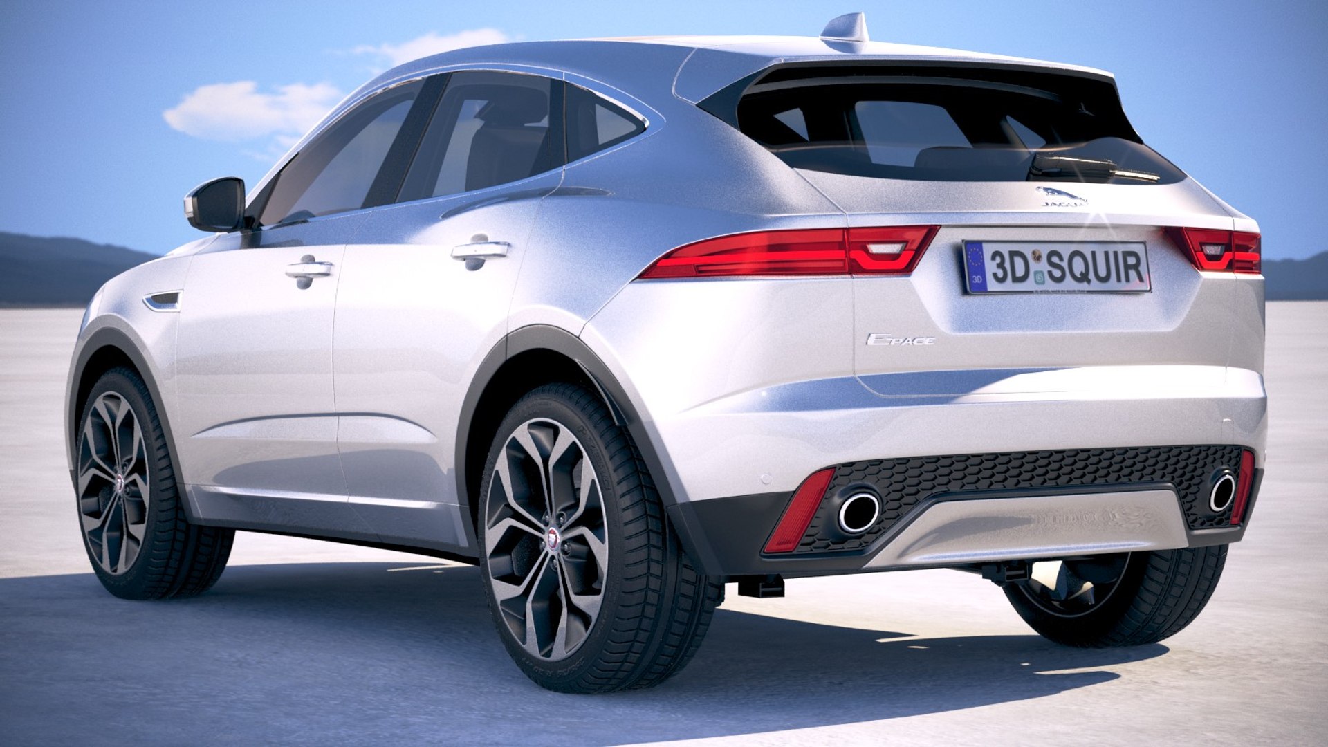 E-pace 2018 Model - TurboSquid 1195173