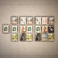 Puhlmann Frame collection 1 3 6 and 9 Magazine Rack