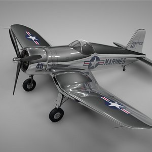f4u corsair vought usa 3D